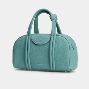 Songmont Medium Bowling Crossbody Bag Turquoise | IRELAND XCBHL