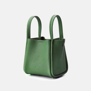 Songmont Medium Song Bucket Bag Green | IRELAND DXLRQ