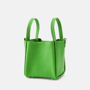 Songmont Medium Song Bucket Bag Green | IRELAND XUHAQ