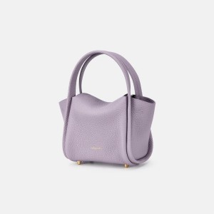 Songmont Mini Song Bucket Bag Purple | IRELAND AZLJP