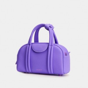 Songmont Small Bowling Crossbody Bag Lavender | IRELAND WHZEA