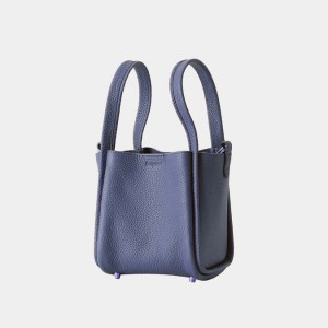 Songmont Small Song Bucket Bag Blue | IRELAND OTAXN