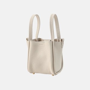 Songmont Small Song Bucket Bag White | IRELAND QWTAN