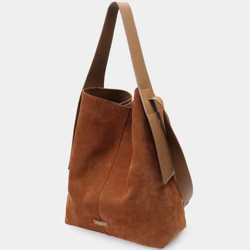 Songmont Large Drippy Tote Bag Brown | IRELAND TRULX