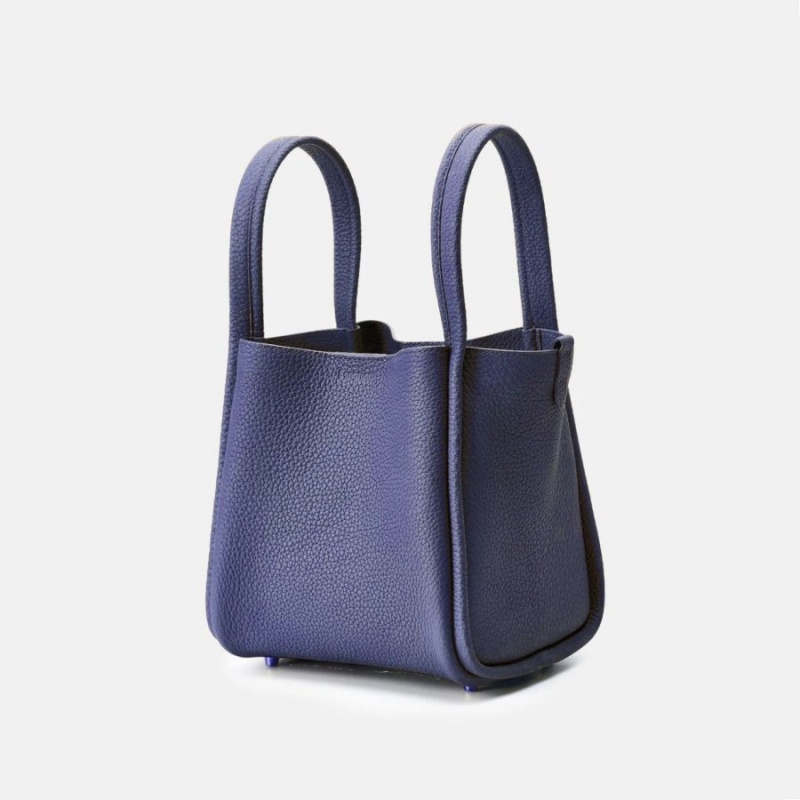 Songmont Medium Song Bucket Bag Blue | IRELAND BXNZP