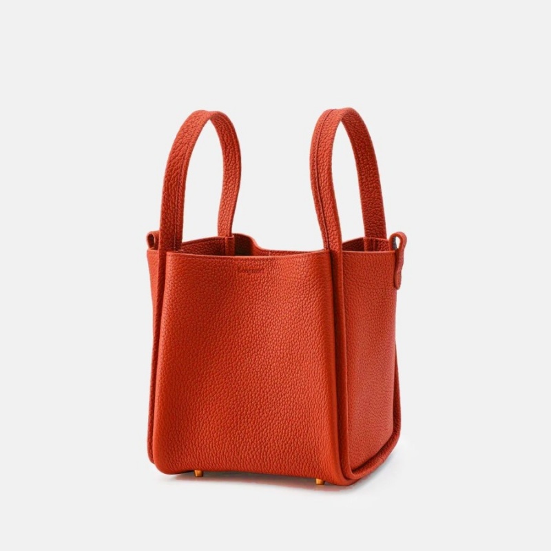 Songmont Medium Song Bucket Bag Orange | IRELAND DMEXB