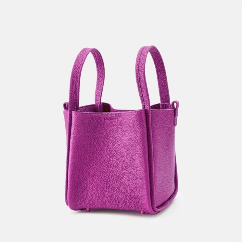 Songmont Medium Song Bucket Bag Purple | IRELAND UQIOC