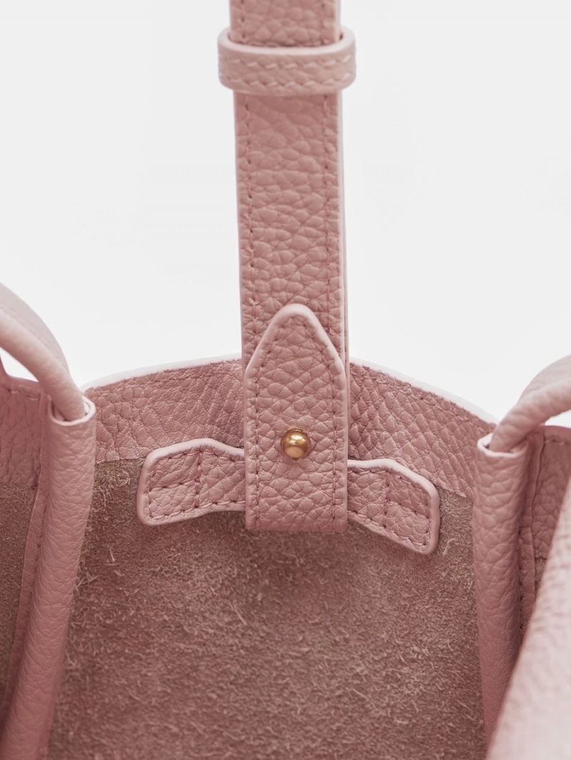 Songmont Mini Song Bucket Bag Pink | IRELAND ZSJWP