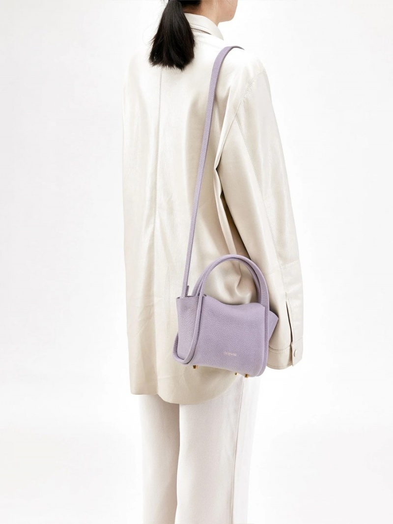 Songmont Mini Song Bucket Bag Purple | IRELAND AZLJP