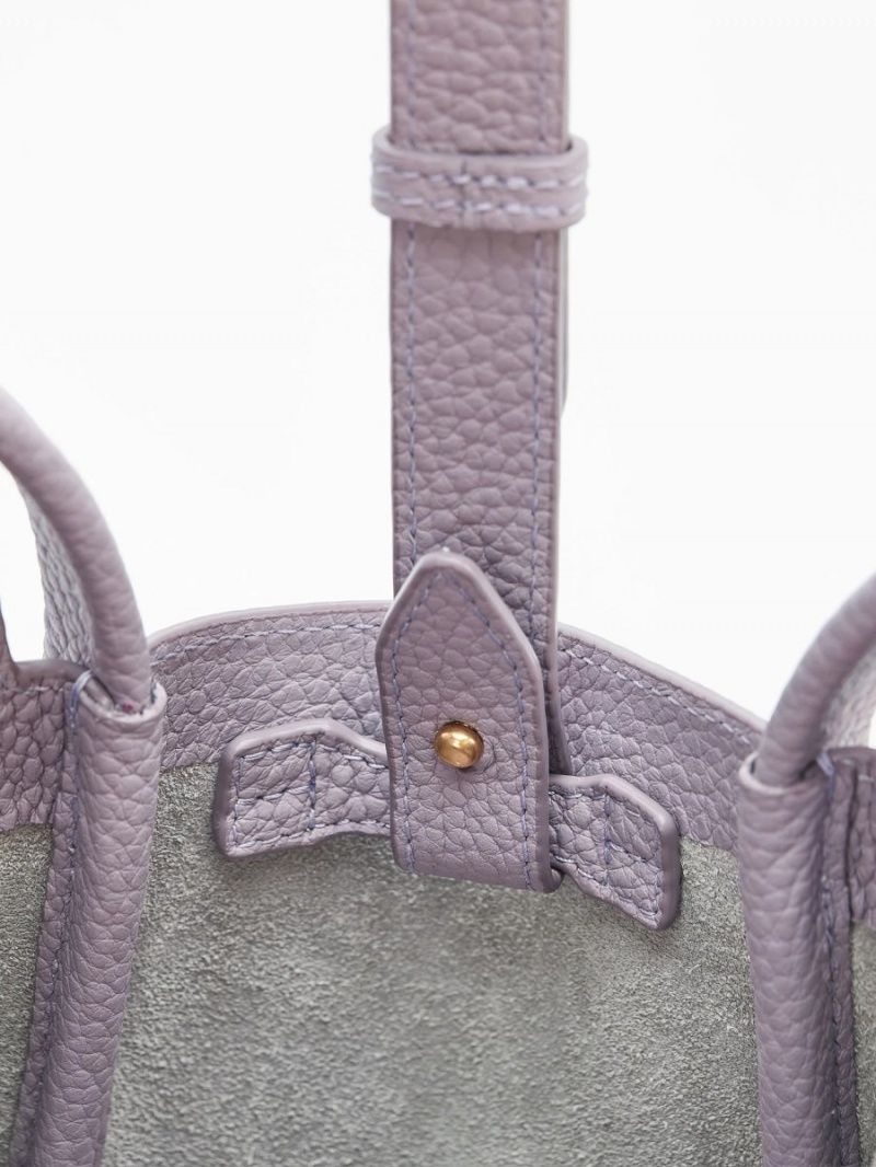 Songmont Mini Song Bucket Bag Purple | IRELAND AZLJP