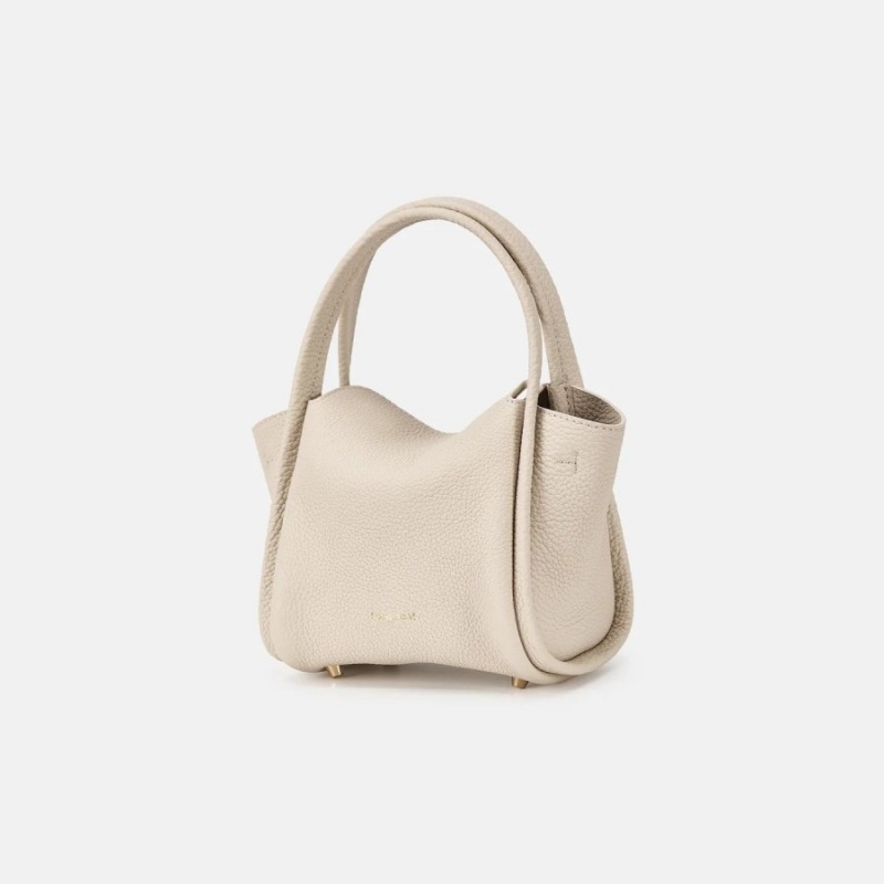 Songmont Mini Song Bucket Bag White | IRELAND EJYOI