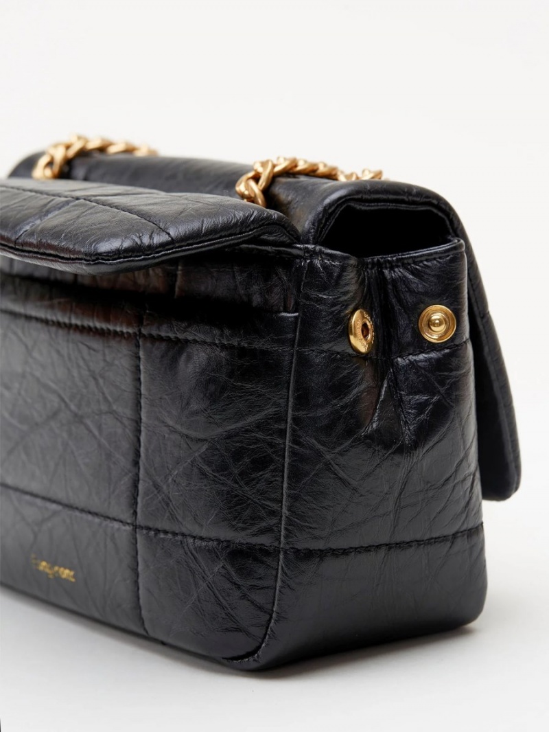 Songmont Small Chocolate Shoulder Bag Black | IRELAND OPENT