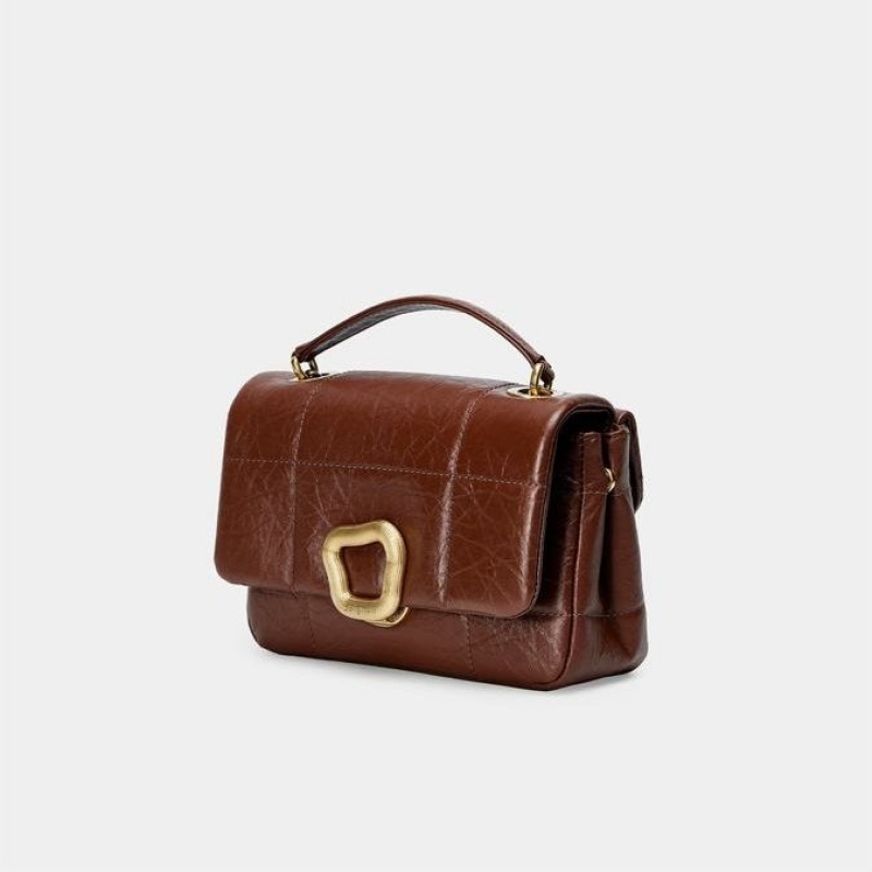 Songmont Small Chocolate Shoulder Bag Brown | IRELAND ZWRSO