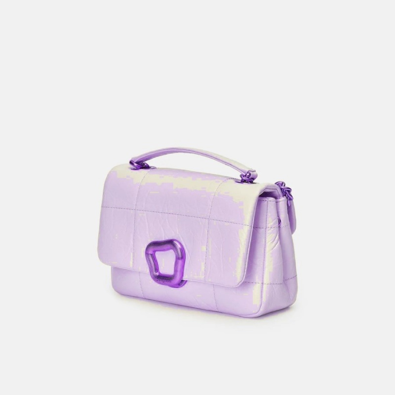 Songmont Small Chocolate Shoulder Bag Lavender | IRELAND GYVOH