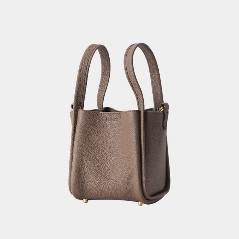 Songmont Small Song Bucket Bag Brown | IRELAND MOQGZ