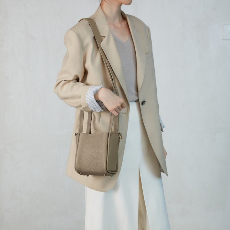 Songmont Small Song Bucket Bag Khaki | IRELAND ICEMS