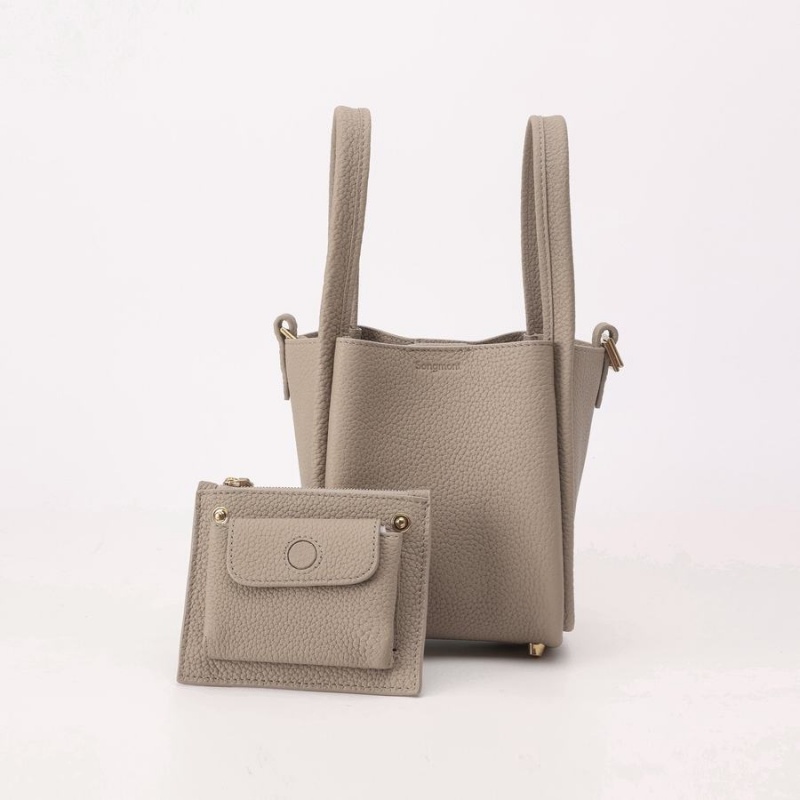 Songmont Small Song Bucket Bag Khaki | IRELAND ICEMS